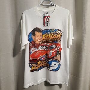 2002 Bill Elliott Vintage Chase Authentics Men's NASCAR Graphic Racing T-Shirt